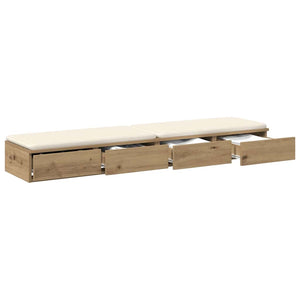 Bettschubladen Artisan Eiche 150 cm