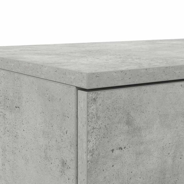 Bettschublade Beton Grau 75 cm