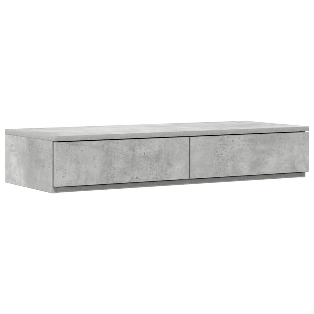 Bettschublade Beton Grau 75 cm