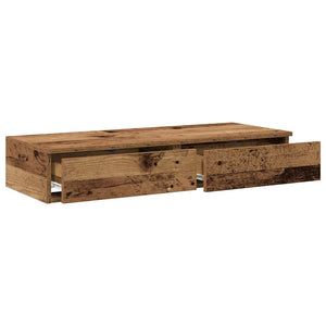 Bettschubladen Altholz 75 cm
