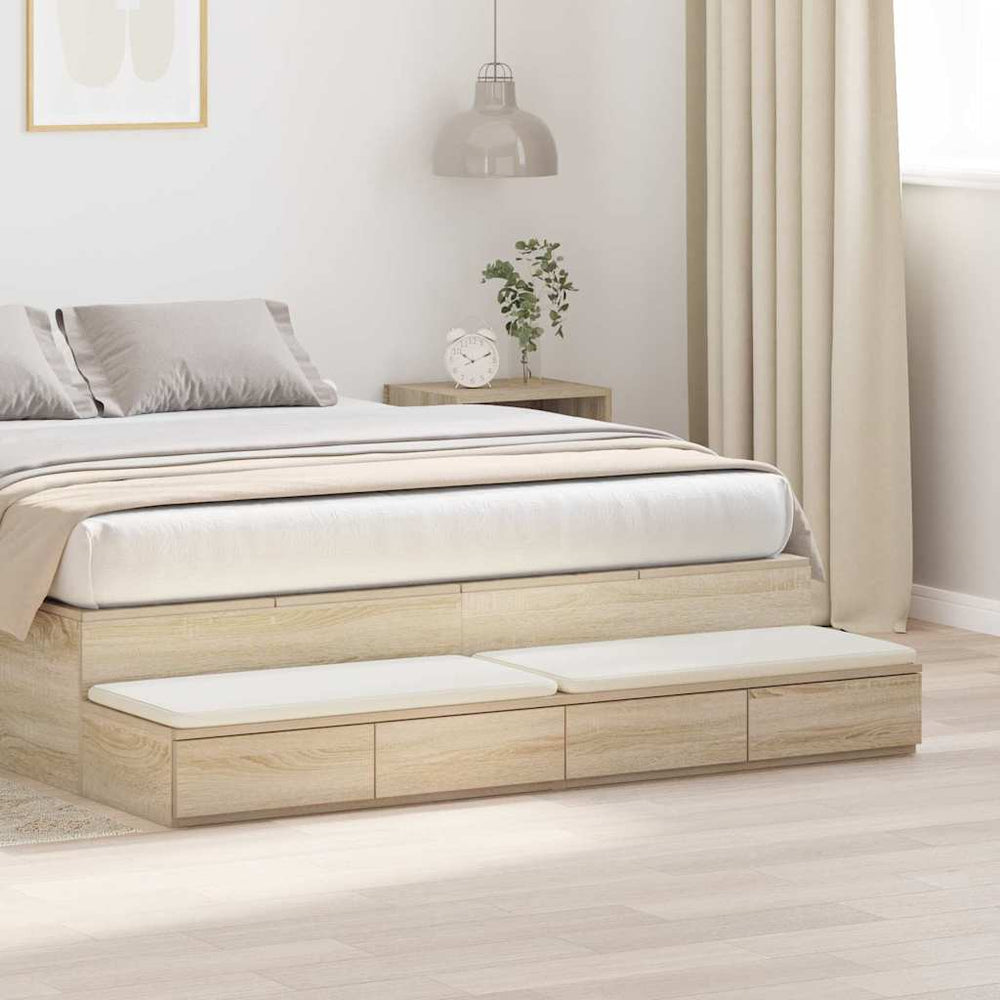 Bettschubladen Sonoma-Eiche 160 cm