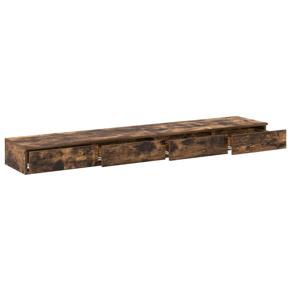 Bettschubladen Geräucherte Eiche 180 cm