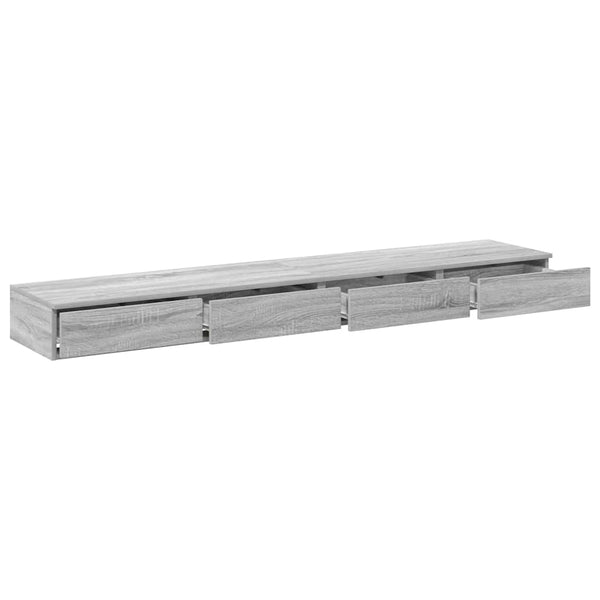 Bettschubladen Grau Sonoma 180 cm