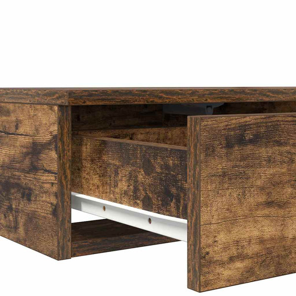 Bettschubladen Geräucherte Eiche 135 cm