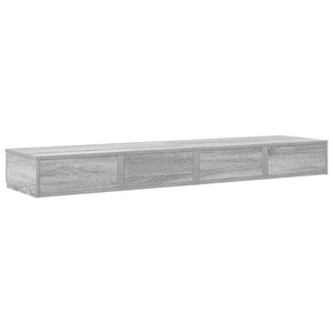 Bettschubladen Grau Sonoma 135 cm