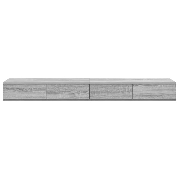 Bettschubladen Grau Sonoma 135 cm