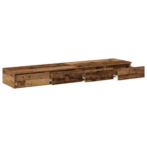 Bettschubladen Altholz 135 cm