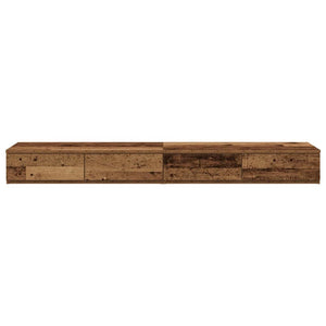 Bettschubladen Altholz 135 cm
