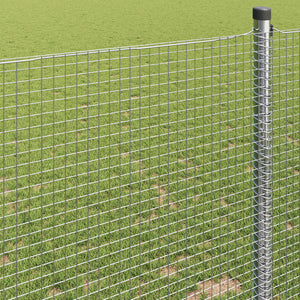 Geschweißter Drahtzaun Silber 1.6x25m