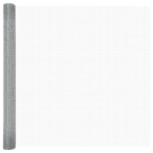 Geschweißter Drahtzaun Silber 1.6x25m