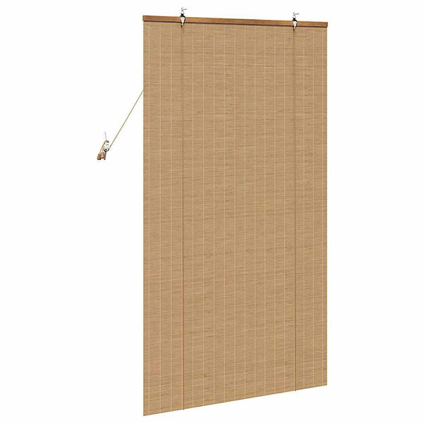 Bambus Rollo Braun 80x160 cm
