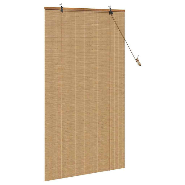 Bambus Rollo Braun 90x160 cm