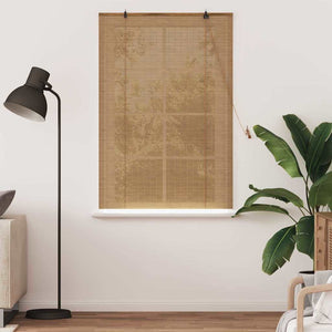Bambus Rollo Braun 120x160cm