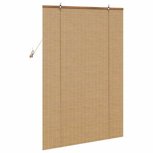 Bambus Rollo Braun 120x160cm