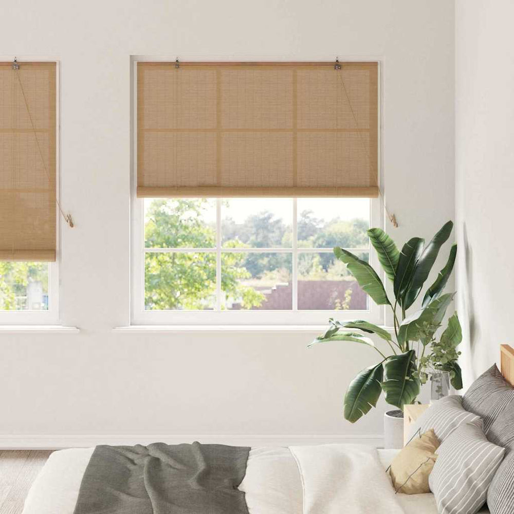 Bambus Rollo Braun 150x220 cm