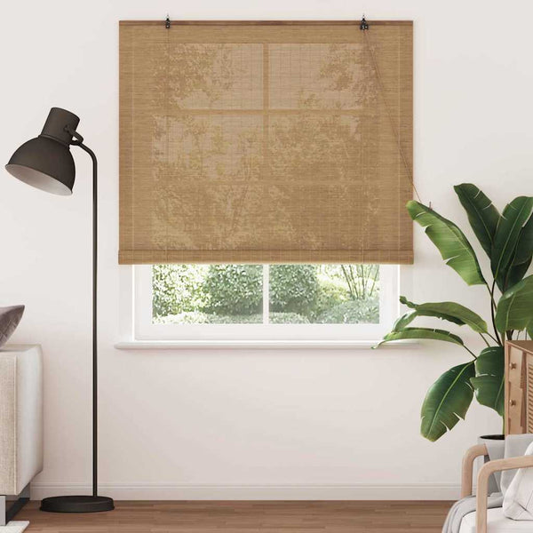 Bambus Rollo Braun 150x220 cm