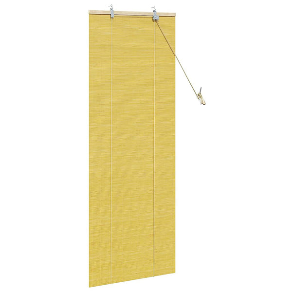 Gelbes Bambus Rollo 60x160 cm