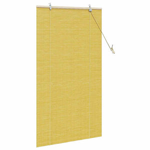 Gelbes Bambus Rollo 90x160 cm