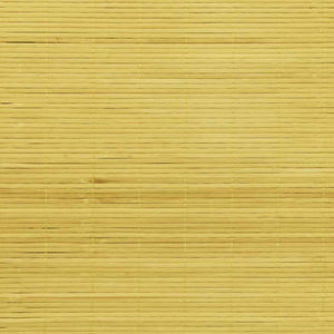 Gelbes Bambus Rollo mit Vorhängen 100x160 cm