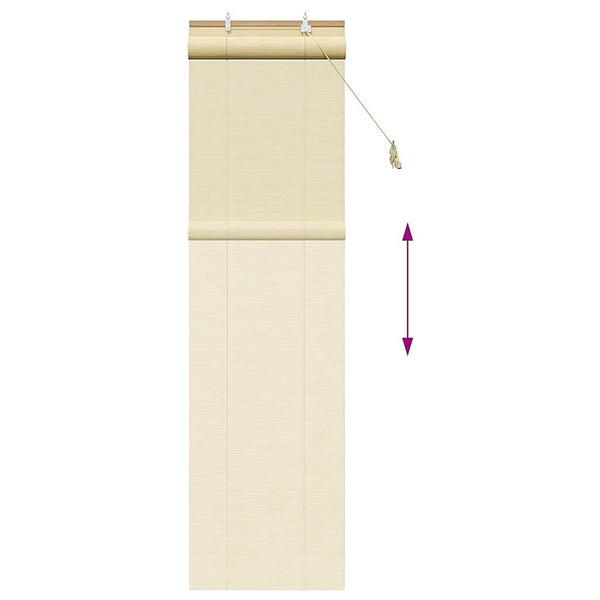 Bambus Rollo Natur 60x220 cm