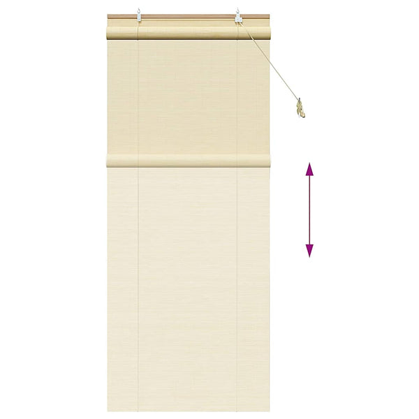 Bambus Rollo Natur 90x220 cm