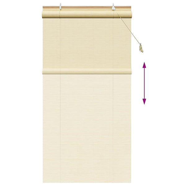 Bambus Rollo Natur 110x220 cm