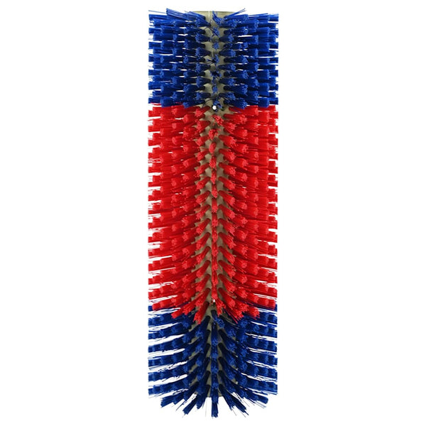 Kuhbürste Wandmontage Rot/Blau