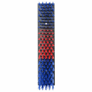 Kuhbürste Rot Blau 50cm