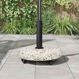 Sonnenschirmständer Beton 21kg Rund Mehrfarbig