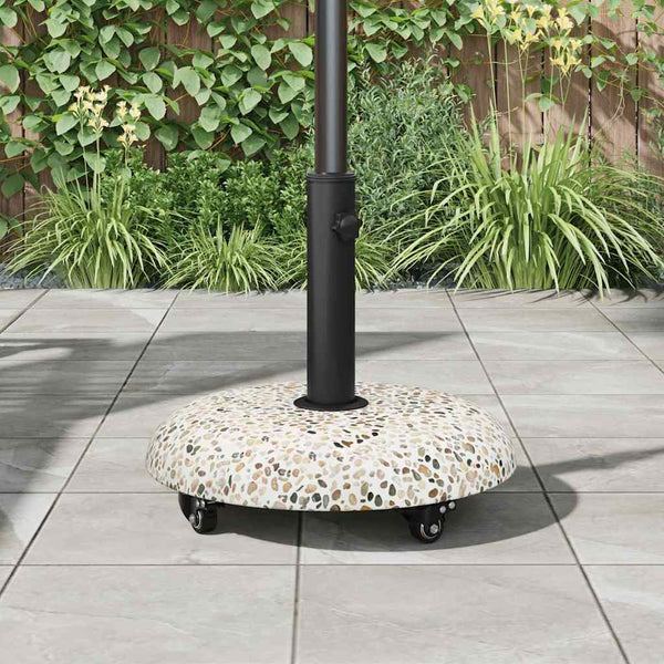 Sonnenschirmständer Beton 21kg Rund Mehrfarbig