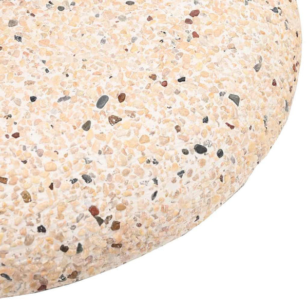 Gelber Sonnenschirmständer aus Beton, 20,9 kg