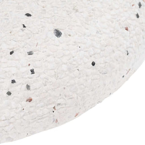 Weißer Sonnenschirmständer aus Beton, 20,9 kg