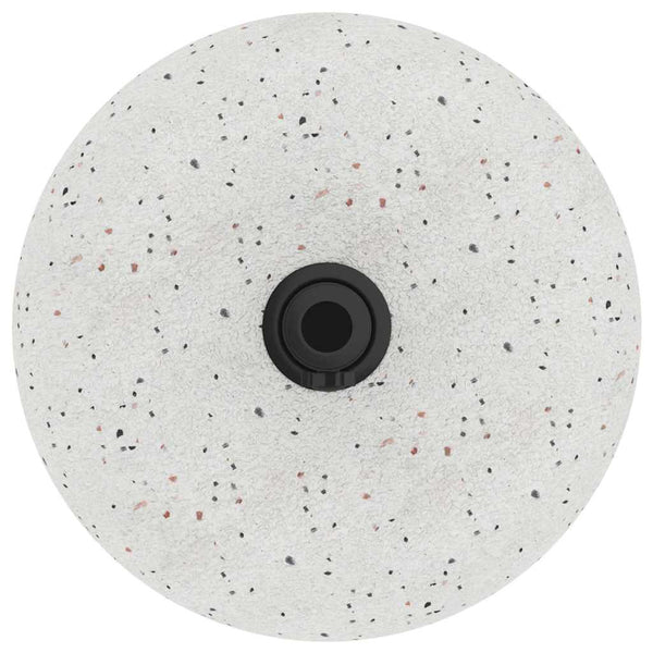 Weißer Sonnenschirmständer aus Beton, 20,9 kg