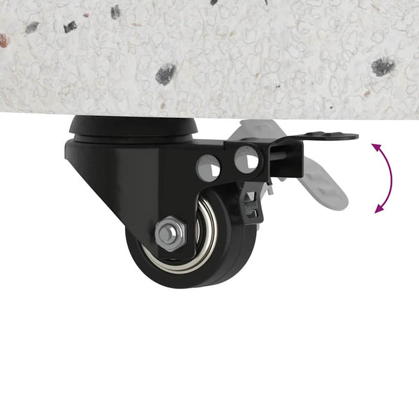 Weißer Sonnenschirmständer Beton 21kg