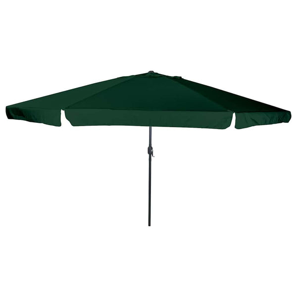 Grüner Garten-Sonnenschirm 394 cm