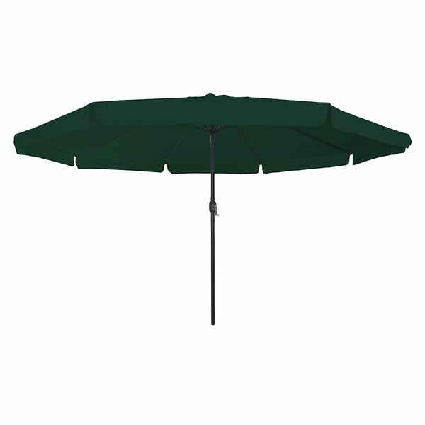 Grüner Garten-Sonnenschirm 394 cm