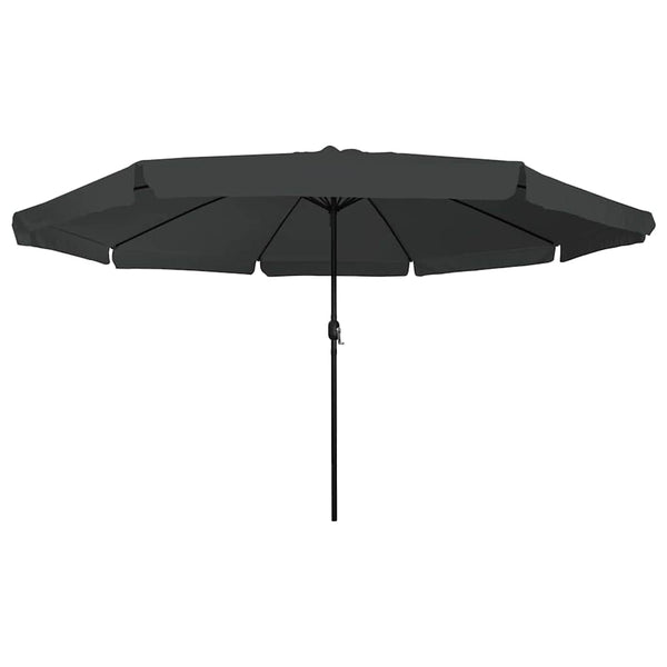 Anthrazit Garten-Sonnenschirm 394x394 cm