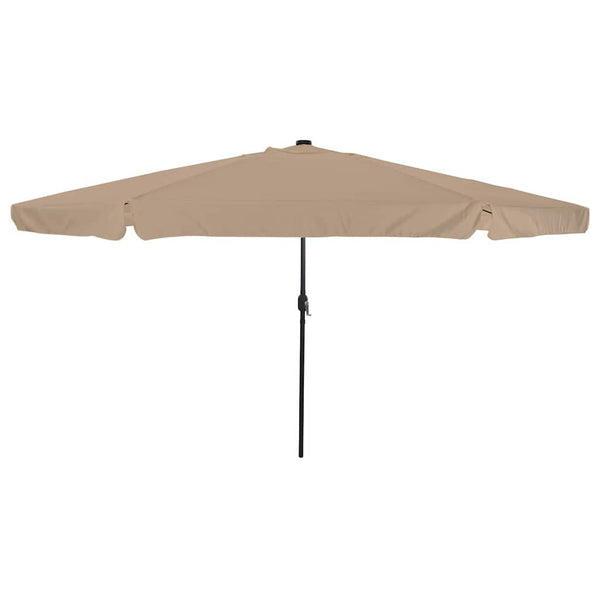 Garten-Sonnenschirm Taupe 395x395cm