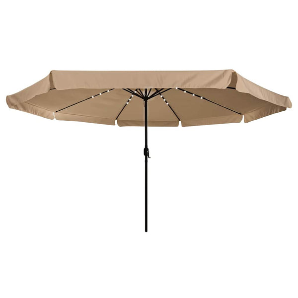 Garten-Sonnenschirm Taupe 395x395cm