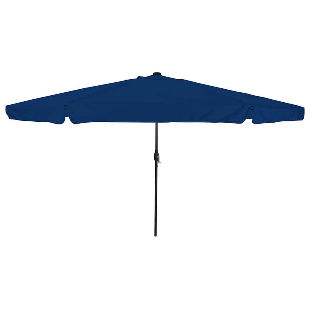 Azurblauer Garten-Sonnenschirm 395x395cm