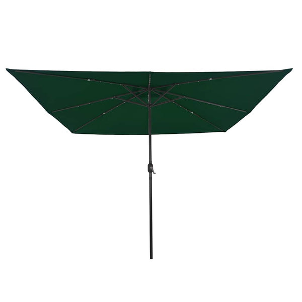 Grüner Garten-Sonnenschirm 295x295 cm
