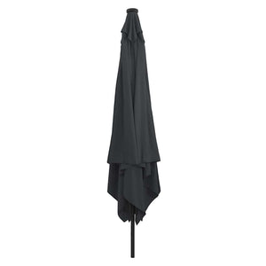 Anthrazit Garten Sonnenschirm 295x295 cm
