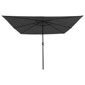 Anthrazit Garten Sonnenschirm 295x295 cm