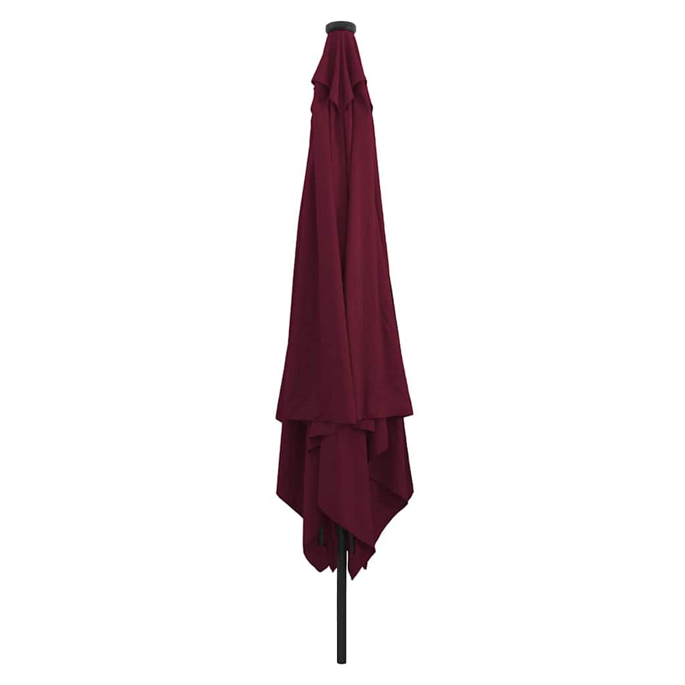 Bordeauxroter Gartenschirm 295x295 cm