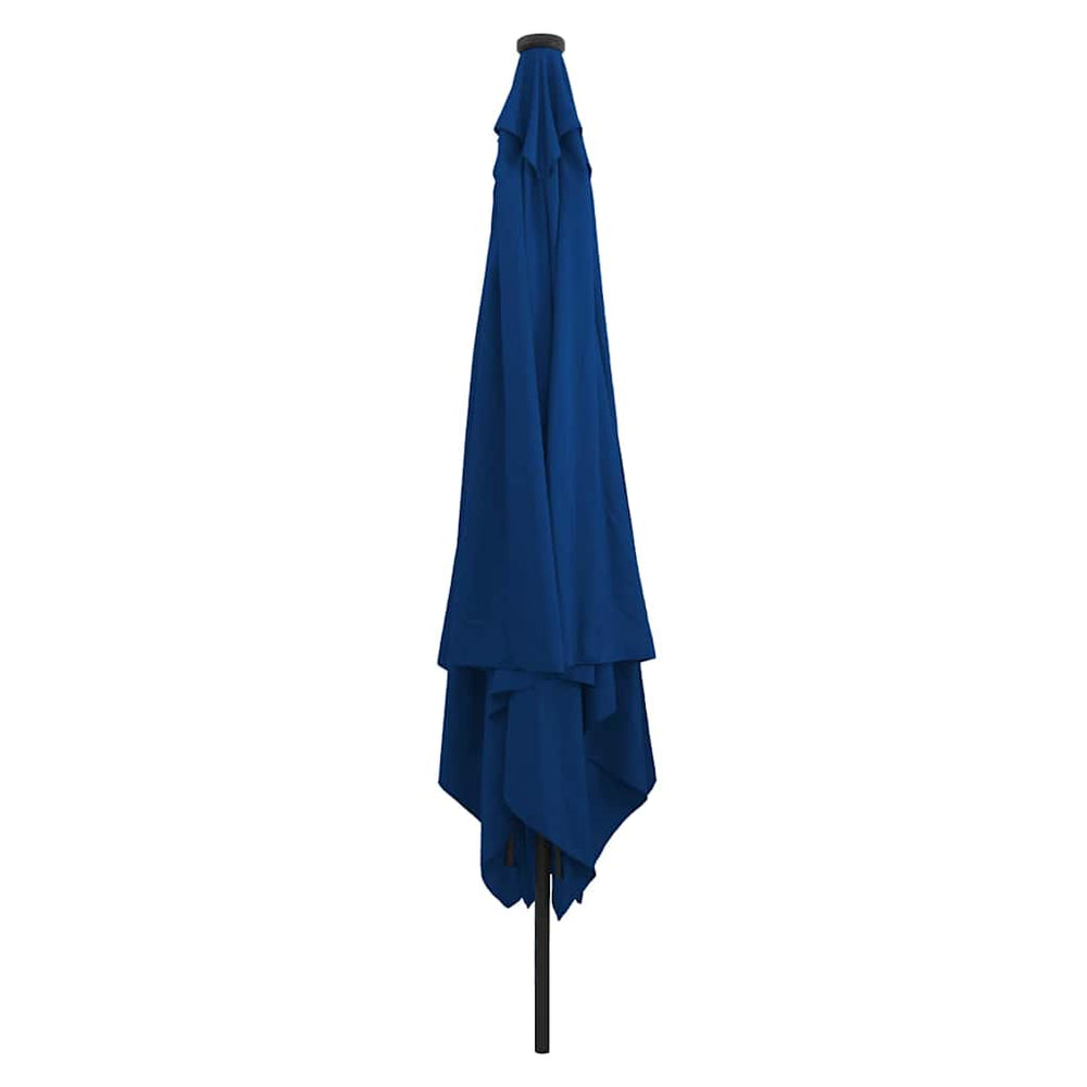 vidaXL Parasol de jardin bleu azur 295 x 295 x 245 cm