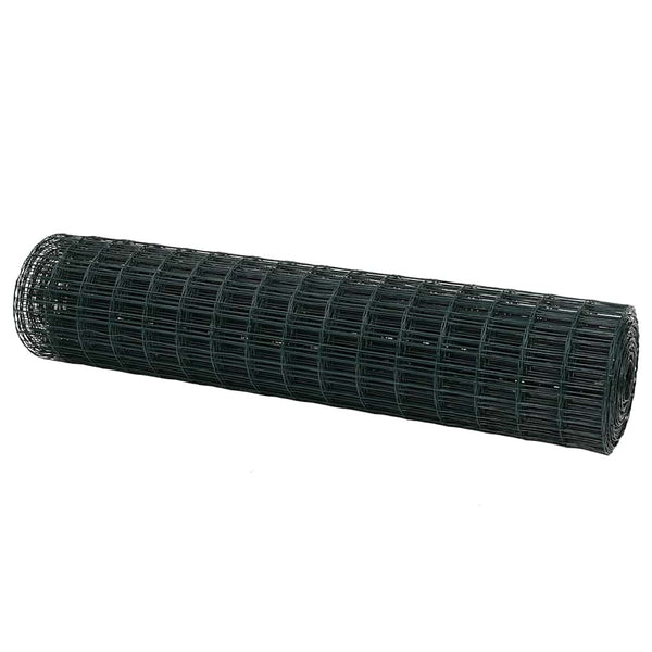Eurozaun Grün, PVC-beschichtet, 1 x 10 m