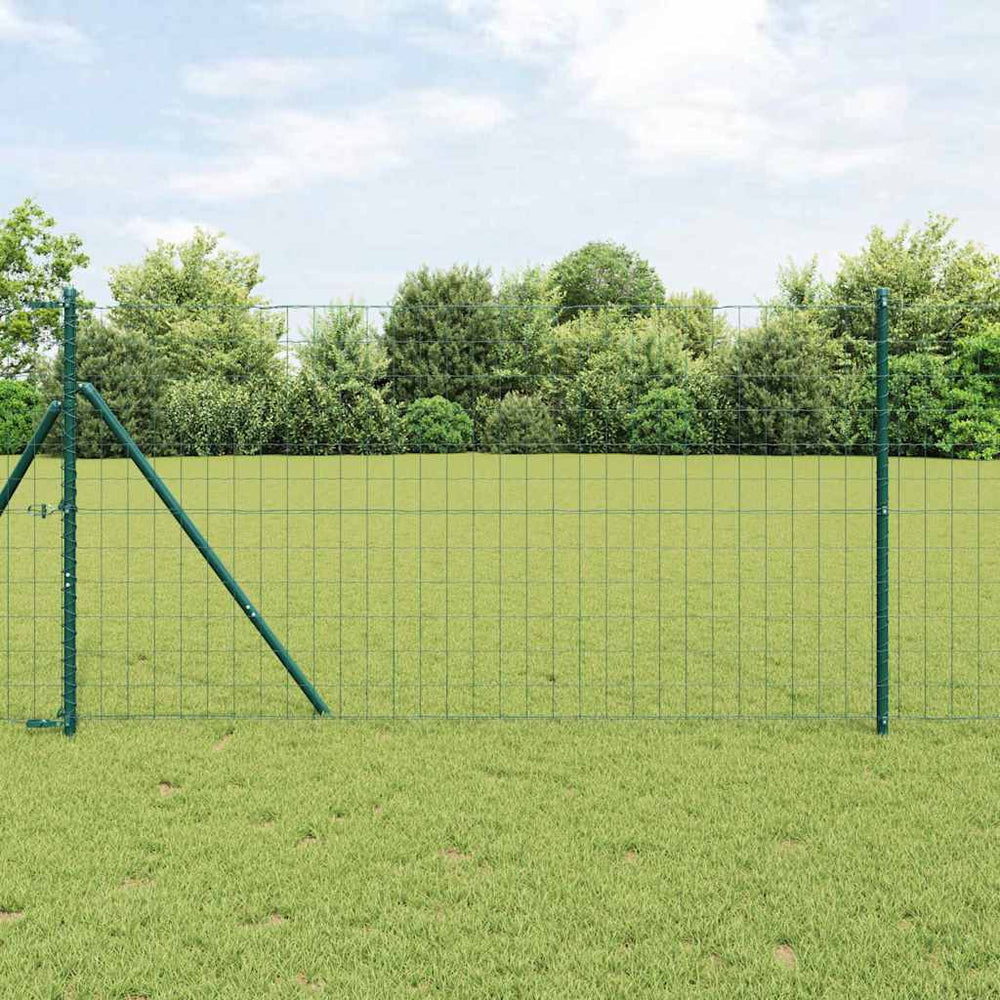Eurozaun Grün 1,2 x 10 m, PVC-beschichtet