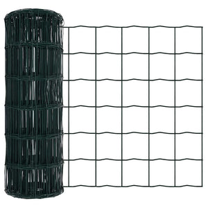 Eurozaun Grün 0,6x10m PVC-beschichtet
