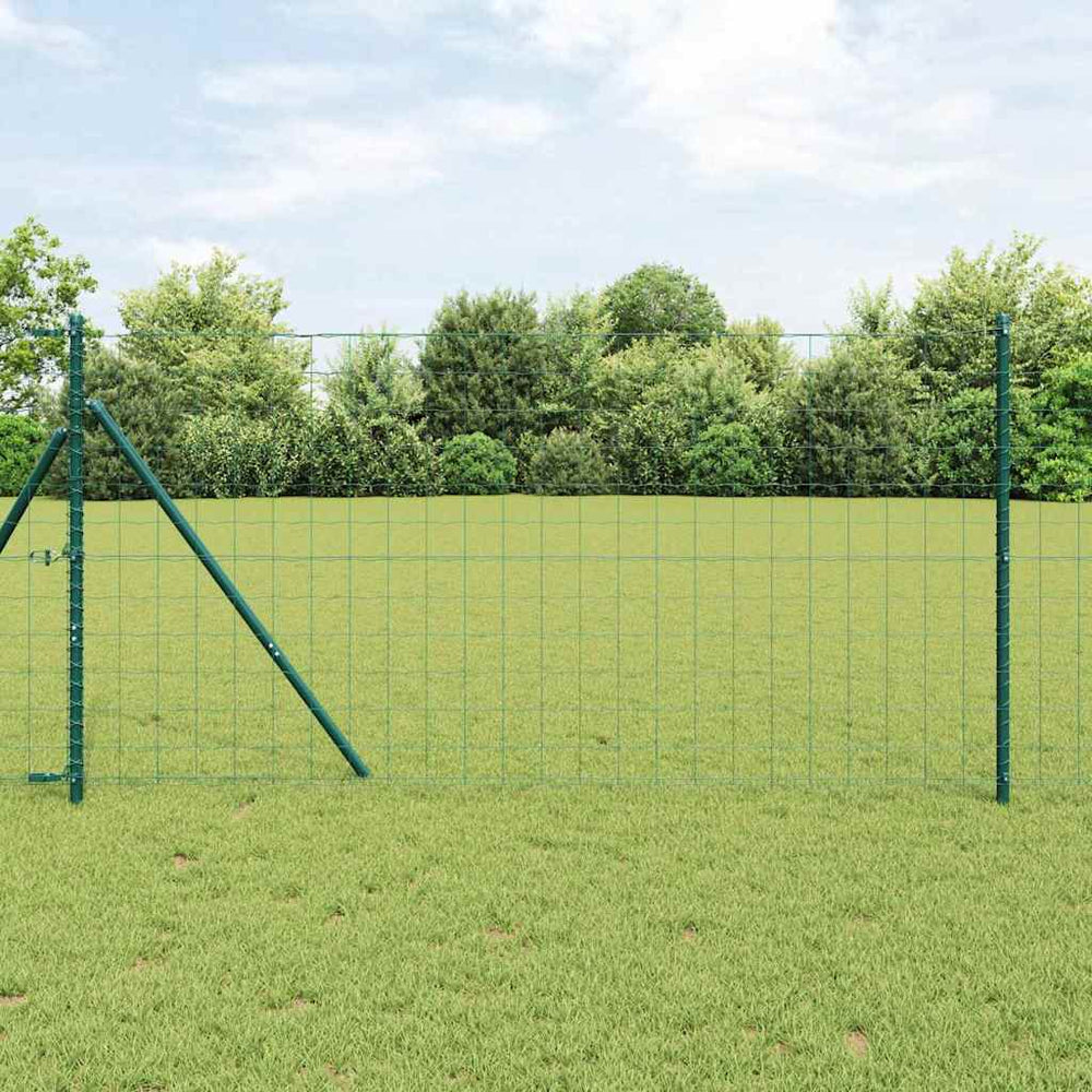 Eurozaun Grün PVC-beschichtet 1,4x10m