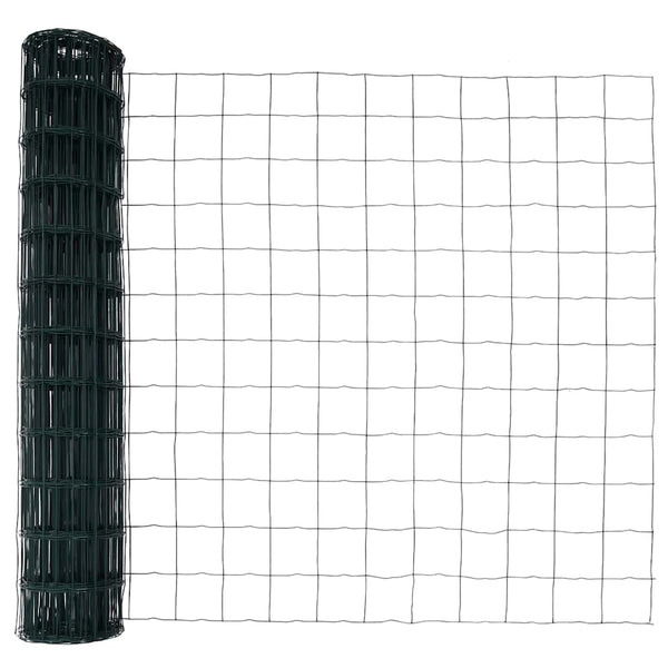 Eurozaun Grün PVC-beschichtet 1,4x10m